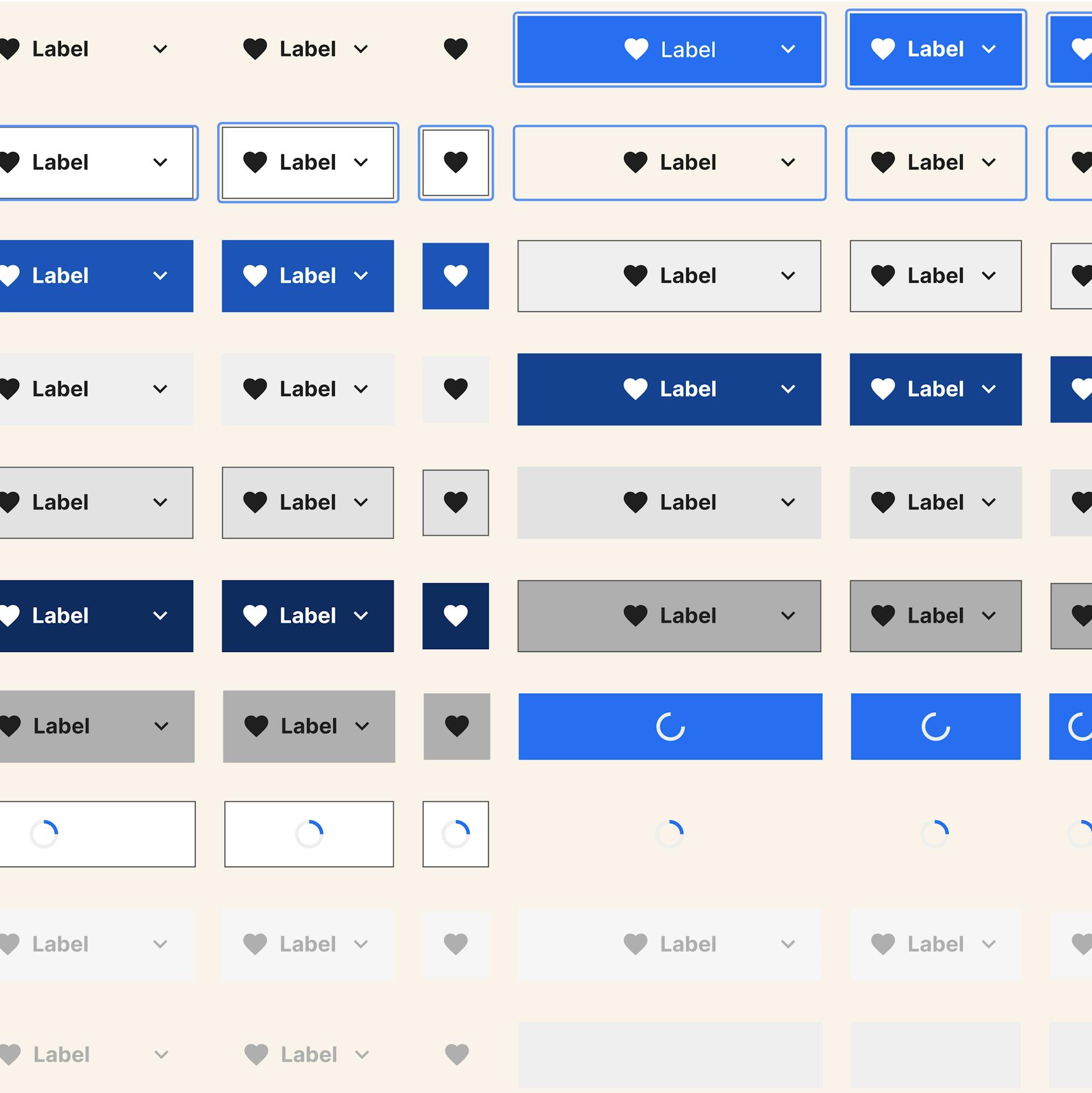  image of design system components